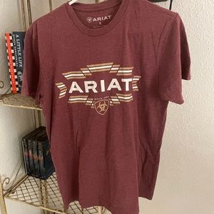 Arias burgundy T-shirt